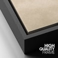 thumbnail image 6 of Framed Canvas Wall Art Minimalist Foggy Mountain Landscape Print for Living Room Decoration - 16"x24" BLACK, 6 of 8