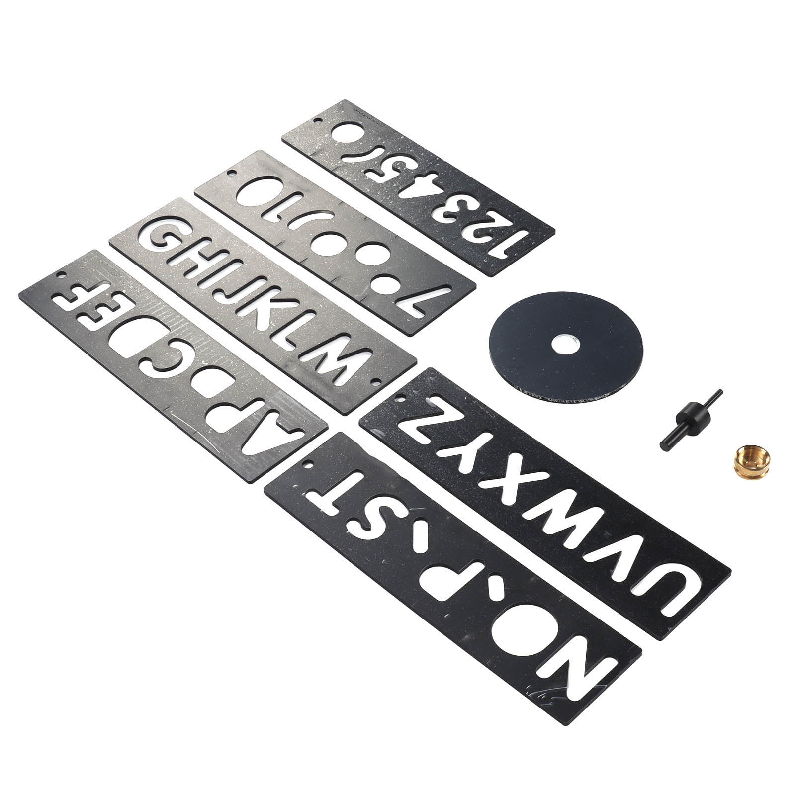 Sign Making Kit, 1 TO 10 Service Life Horizontal Character Template For