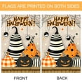 thumbnail image 3 of Fall House Flag - Trick or Treat Happy Halloween Pumpkin Outdoor Decoration Spider Flags, 28 x 40 Double Sided Large Garden Flag, 3 of 6