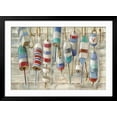 thumbnail image 2 of Art.com Summer Buoys Art Print by Silvia Vassileva, Black Frame Wall Art, 44" x 32", 2 of 4