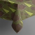 thumbnail image 3 of Green Bigfoot and Tree Pattern Rectangle Tablecloth 60"x84",Waterproof Polyester Rectangle Table Cloth, Wipeable Spillproof Polyester Tablecloth for Dining, Camping, Indoor and Outdoor, 3 of 5