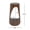 Antique brown, variant on Weather-Resistant Grey Rope Outdoor Side Table with Acacia Wood Teak Finish, 100 LBS Capacity, 18.11H for Patio