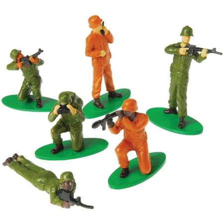 - Military Soldiers People Miniatures Set Diorama Recreation 12 Pack Toys