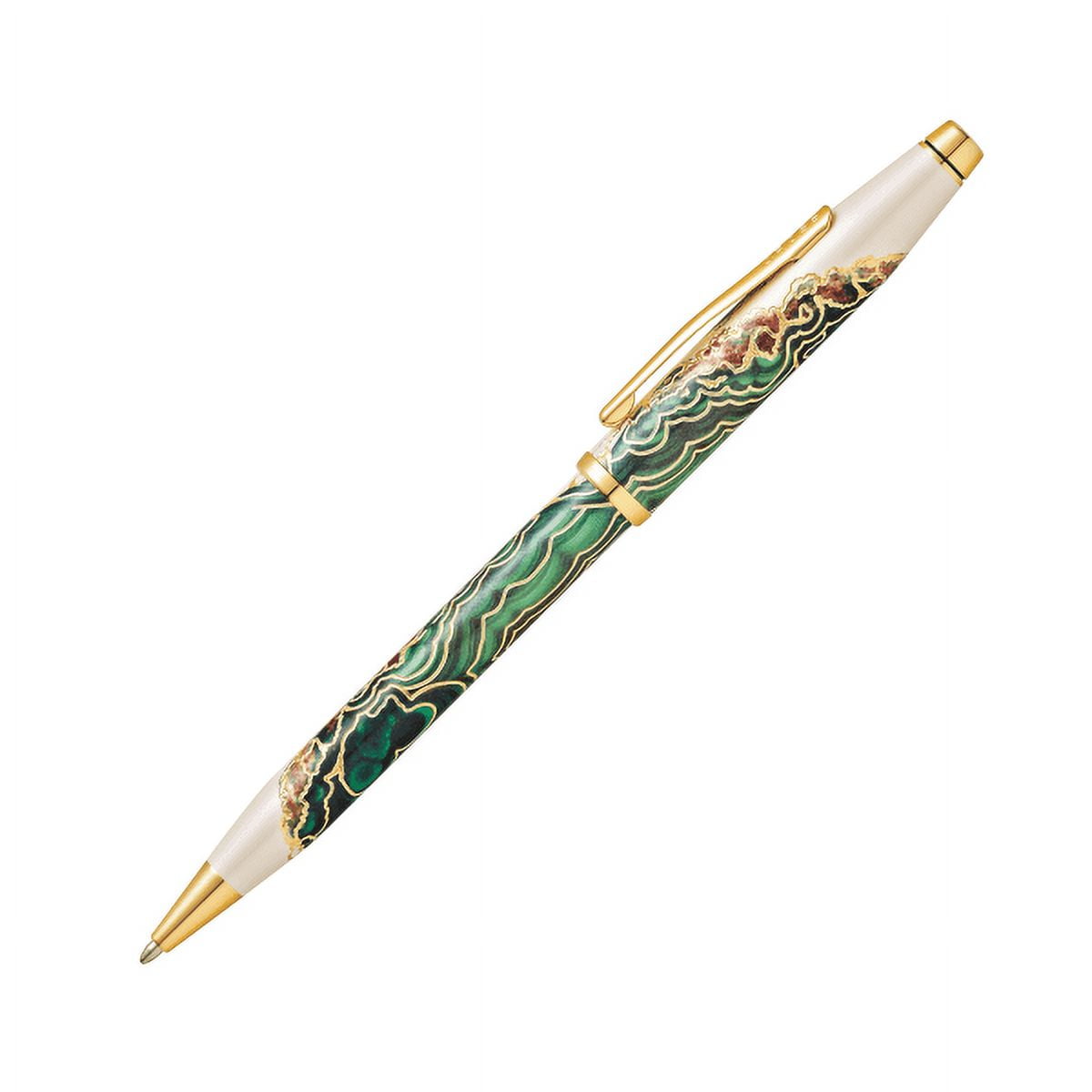 Cross® Bailey Light Rollerball Pen, Fine Point, 0.5 mm, Blue Barrel, Black Ink