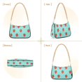 thumbnail image 7 of FORMRS Womens Shoulder Bag with Chain Strap Clutch Purse Cute Tote Handbag, Strawberry Pattern, 7 of 7