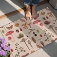 thumbnail image 4 of Red Mushroom Insect Light Pattern Door Rugs,Washable Non Slip Door Mats Indoor,Decorative Door Mats,Entry Mat Indoor for Entrance,Bedroom,Kitchen,Bathroom,20"x32", 4 of 6
