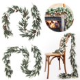 thumbnail image 3 of Noothes Christmas Table Decor with Simulated Foliage, Winter Home Accent for Festive Entryway and Staircase Display, 3 of 5