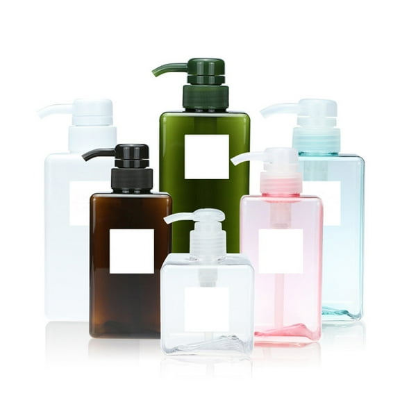 450 Ml Clear Hand Soap Dispenser Refillable Travel Container