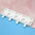 thumbnail image 6 of Popsicle Silicone Mold – 27 Cute Ice Cream Shapes for Ice Lollies, Ice Candy, Frozen Treats, Reusable Soft Smooth Mould for Summer Parties, 6 of 10