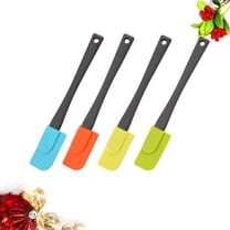 OFFIGAM 4Pcs Silicone Jam Spreader Kitchen Utensil for Home Cooks Baking Tool 9.2x1.4in