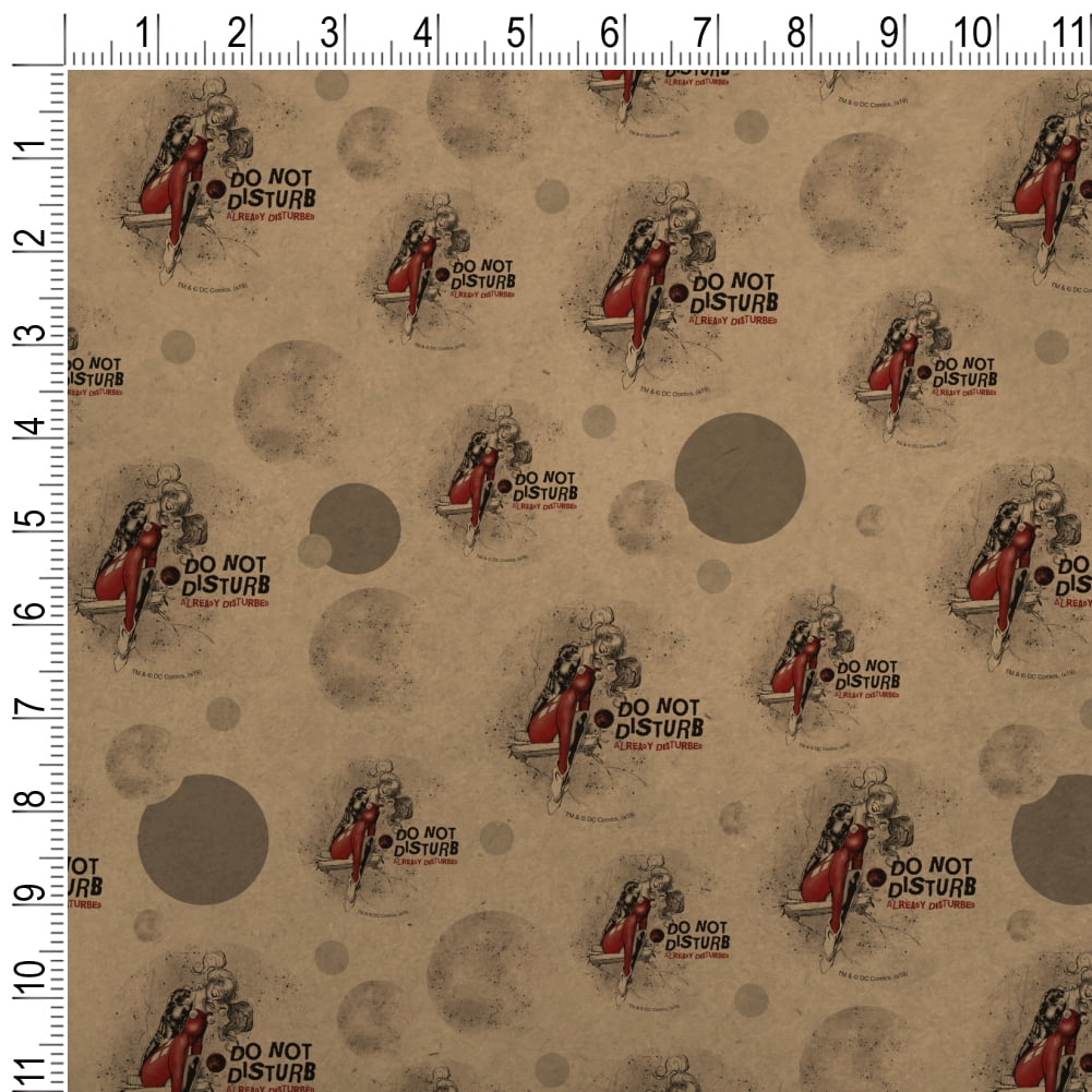 Harley Quinn Already Disturbed Premium Kraft Gift Wrap Wrapping Paper Roll
