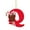 Q, variant on Nkmbld 26 Letter Ornaments Christmas Tree Decoration Personalized Santa Claus Monogram Initial Letter for Tree Diy Craft Christmas Ornament