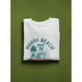 thumbnail image 3 of Makua Beach Design Sweatshirt Men -Image by Shutterstock, Male Large, 3 of 4