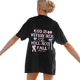 thumbnail image 2 of WILLBEST Chemise en Denim pour Femmes T-Shirt Décontracté Imprimé Col Rond Manches Courtes Ample 862, 2 of 7