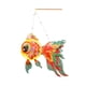 thumbnail image 1 of Kit de materiales para linternas de peces dorados hechas a mano, kit de manualidades para linternas chinas con kit de bricolaje. Naranja y dorado y verde, 1 of 9