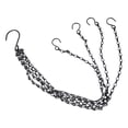 thumbnail image 5 of SPRING 3× Hanging Baskets Chains 4 Leads Hanging Chains 23.5\ Long Flower Pot Chain, 5 of 9