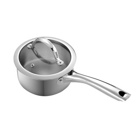 Cook Standards Classic Sauce Pan with Cover, (Shun Classic 8 Best For Experienced Cooks)