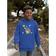 thumbnail image 2 of Dinosaur In The Rain Hoodie Juniors -Image by Shutterstock,  x-Large, 2 of 4