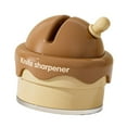 thumbnail image 4 of Siruishop Knife Sharpener Kitchen Knife Sharpener Professional Portable with Suction Cup Manual Mini System Comfortable Sharpening Tool Brown, 4 of 7