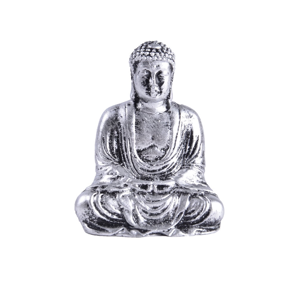 Meditating Buddha Statue Resin Shakyamuni Figurine Office Ornaments Craft