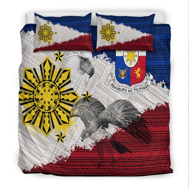 Filipinas Filipino Águila Tribal Juego de Cama Lt2
