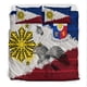 thumbnail image 1 of Filipinas Filipino Águila Tribal Juego de Cama Lt2, 1 of 6