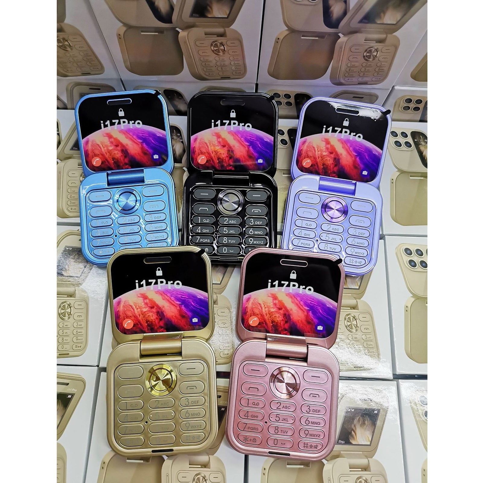 2024 2024 New Mini Flip Mobile Phone 2 SIM Card Small Display Foldable Cell Phone Unlocked Flip Phone 2G Flip Cell Phone For Seniors