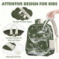 thumbnail image 5 of DAKIMOE Toddler Backpack for Girls Boys Corduroy Kids Backpacks Cute Kindergarten Daycare School Bag for Students, 5 of 9