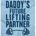 thumbnail image 2 of Cute Daddy's Future Lifting Partner Bodysuit Jumper Boys Infant Baby Brisco Brands 6M, 2 of 6
