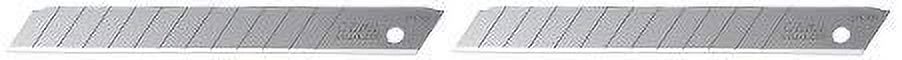 OLFA 9282 AB-50S 9mm Stainless Steel Snap-Off Blade, 50-Pack (2-(Pack))