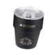 thumbnail image 2 of Taza de camping con tapa de acero inoxidable de doble pared para café, té y leche. Negro, 2 of 9