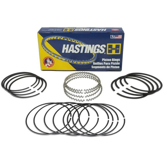 Hastings 5499 8-Cylinder Piston Ring Set