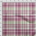 thumbnail image 4 of oneOone Cotton Jersey Pink Fabric Plaid Craft Projects Decor Fabric Printed By The Yard 58 Inch Wide, 4 of 4