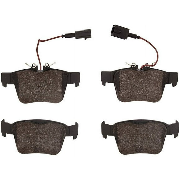 Rear Brake Pad Set - Compatible with 2018 - 2021 Alfa Romeo Stelvio 2019 2020