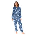 thumbnail image 4 of joogoo Fox in Blueberries Unisex Adults Onesies Pajamas Jumpsuits L, 4 of 7