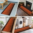 thumbnail image 5 of 2'x6' Rug Runners for Hallways Kitchen, Orange Geometric Non Slip Entryway Beside Floor Carpet Runner, Ombre Modern Abstract Art Washable Laundry Room Bedroom Throw Rugs Mat for Family Pet, 5 of 8