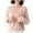 Pink, variant on Jalioing Long Sleeve Sweaters for Women Casual Loose V Neck Knitted Tops Fall Winter Fashion Basic Sweater Shirts