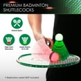 thumbnail image 2 of E-Jet Sport LED Badminton Shuttlecocks Birdies 4 Pieces, Lighting Glow in the Dark Night, 2 of 7