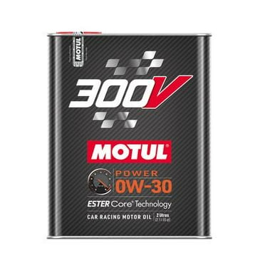 Motul Usa MTL110856, 300V Power Oil 0W30 2 Liter Performance Racing Parts