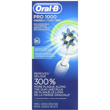 2 Pack - Oral-B Professional Care 1000 Rechargeable Toothbrush 1 Each