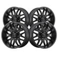 thumbnail image 3 of Ultra 203SB Hunter 20x9 6x139.7 +18et Satin Black Satin Clear Coat Wheel Fits select: 1999-2019 CHEVROLET SILVERADO, 2019-2023 RAM 1500, 3 of 5