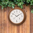 thumbnail image 6 of La Crosse Technology 18" Indoor/Outdoor Classic Antique Copper Atomic Analog Wall Clock, 404-59907-Int, 6 of 6