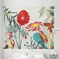 thumbnail image 1 of Floral Tapestry, Dandelions Garden Beauty with Vivid Full of Various Wild Flower Bloom Modern Graphic, Fabric Wall Hanging Decor for Bedroom Living Room Dorm, 5 Sizes, Multicolor, by Ambesonne, 1 of 1