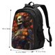 thumbnail image 5 of Easygdp Vintage Floral Skull Mochila para Laptop de Viaje con Puerto USB, Mochila para Laptop con Puerto de Carga USB para Mujeres y Hombres, 5 of 7