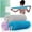 Light Purple,gray,sky Blue, variant on Net Sponge Authentic, 3 count Bath Sponge for Deep Cleansing, , for Shower, Suitable for Types Men & Women(Yellow,,)
