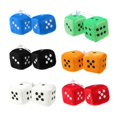 thumbnail image 5 of Colgante de coche de peluche Little Dice, accesorios interiores colgantes, artículos para el coche, 4 cm, 5 of 5