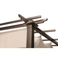 thumbnail image 2 of hometrends Retractable Shade Pergola- Beige, 2 of 4