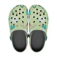 thumbnail image 2 of Medical Theme Black Sole Clog Shoes, 2 of 6