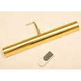 thumbnail image 4 of Concept Lighting 301L Cordless LED Remote Control Picture Light, 18", Polished Brass with silver undertones, 4 of 5