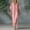 (Fasion 66)Pink, variant on WXLWZYWL Women's Cotton and Linen Sleeveless Long Dress with Pocket Summer Loose and Comfortable 3/4 Sleeve Solid Casual Dress